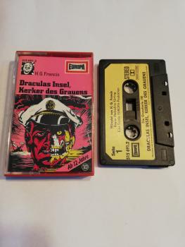 H.G.Francis Folge 10 Draculas Insel. Kerker des Grauens Schwarz mit Gelben Aufkleber 515691.2 Europa(Fenster fehlt)